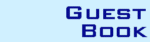 Please sign our guestbook